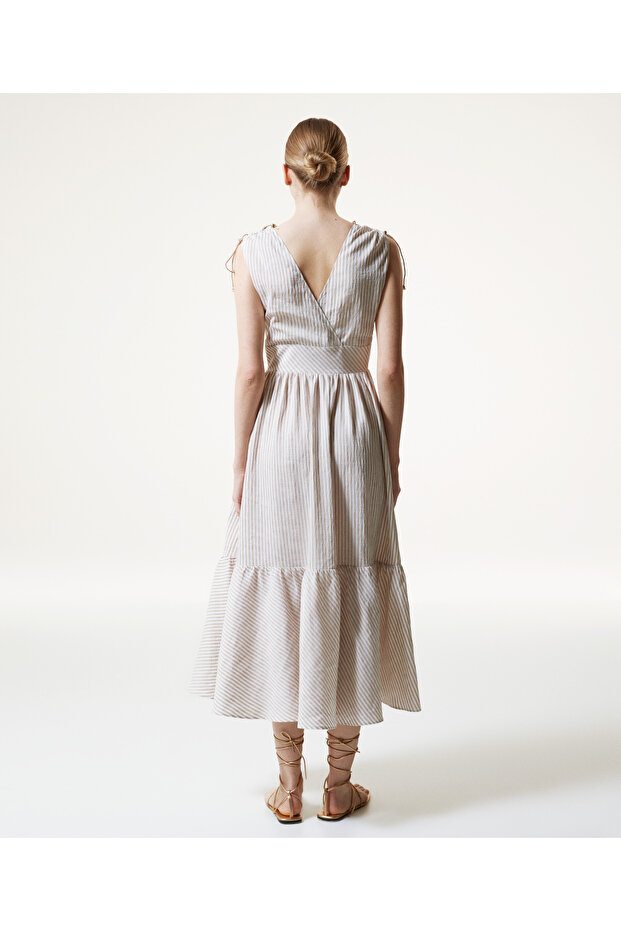 Kadın Bej Elbise - 5