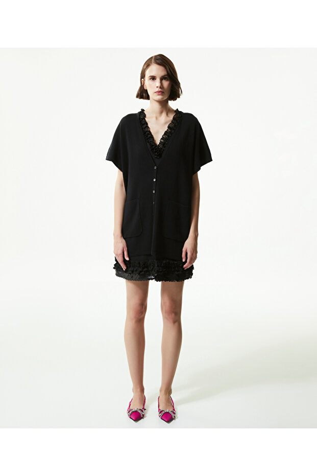 Kadın Siyah Elbise - 1