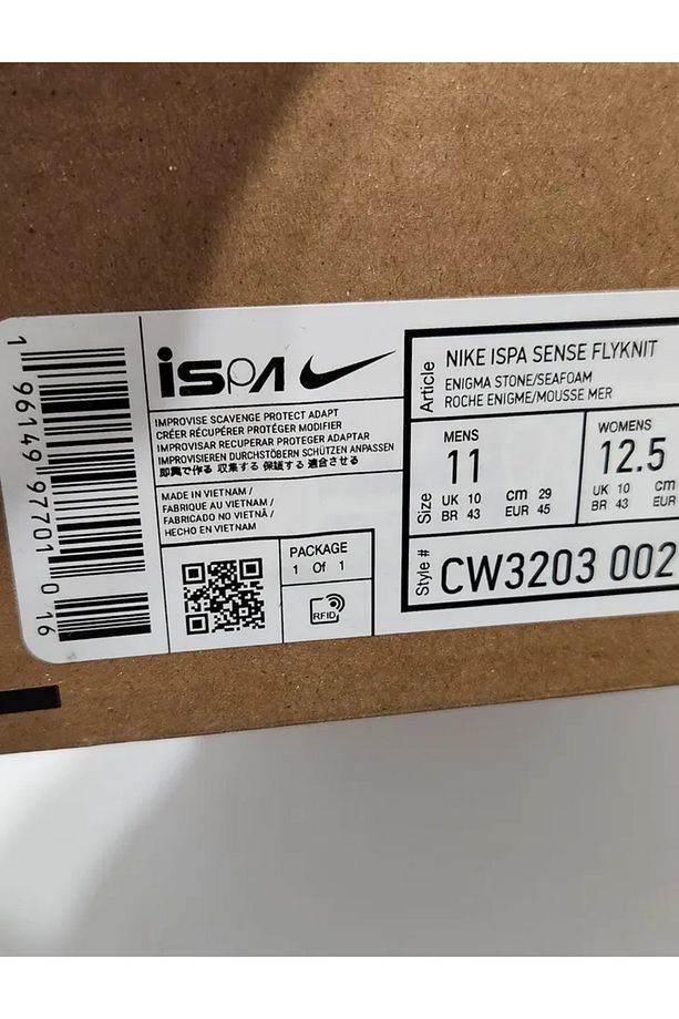 ISPA Sense Flyknit Enigma Taş Seafoam CW3203 002 Erkek ayakkabı DAR KALIPTIR Stilim SPOR - 8