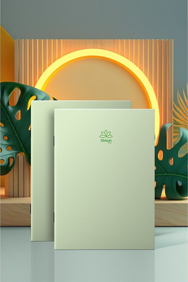 Note Defter Dikişli 3'lü Set Yeşil 37 - 3