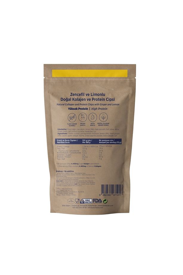 Doğal Kolajen Ve Protein Cipsi | Bağışıklık Kutusu | 7’li Paket - 6