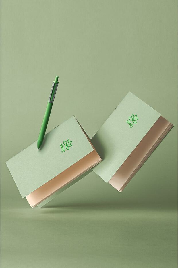 Note Defter Dikişli 3'lü Set Yeşil 37 - 5