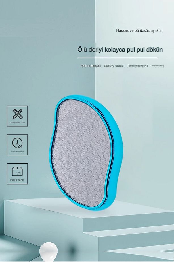 Kristal Ayak Topuk Törpüsü Yeni Ped Egg Ayak Bakım Rendesi Topuk Törpüsü - 5