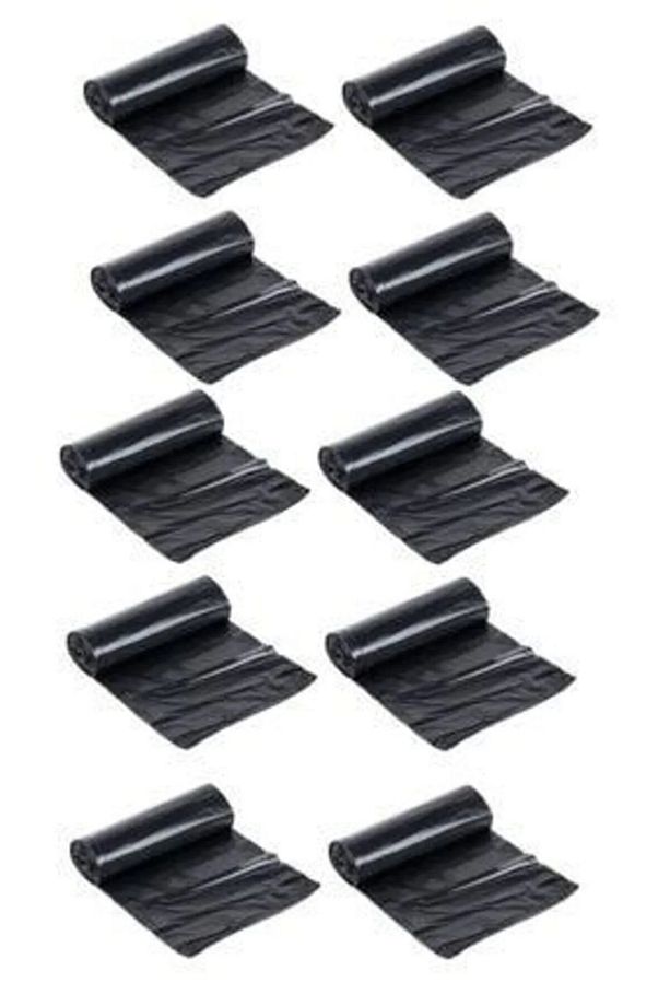 Çöp Torbası Jumbo Boy 10’lu 10 Rulo Kalın 80x110 Çöp Poşeti jumboçöp - 1