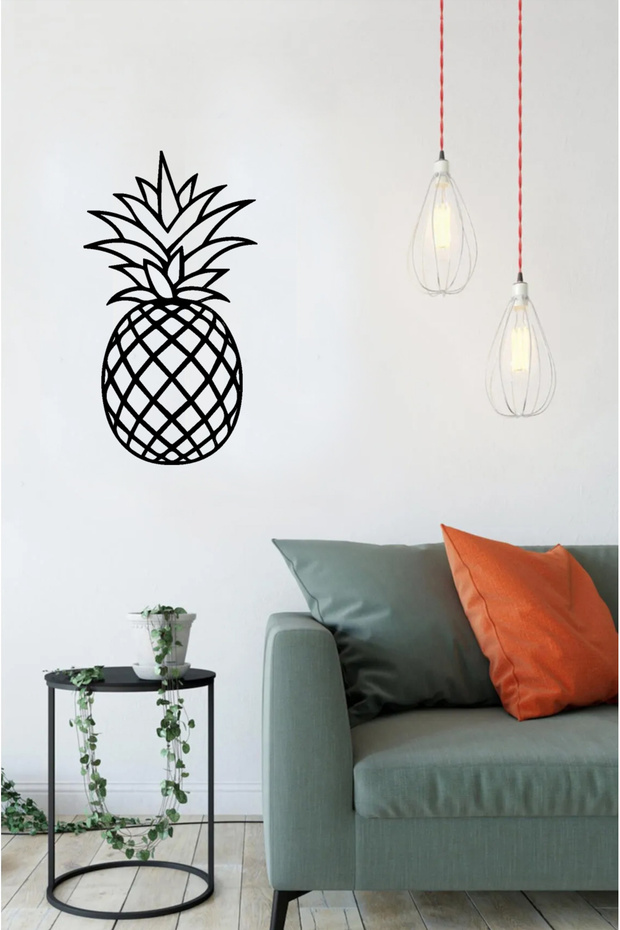 Ananas Metal Tablo