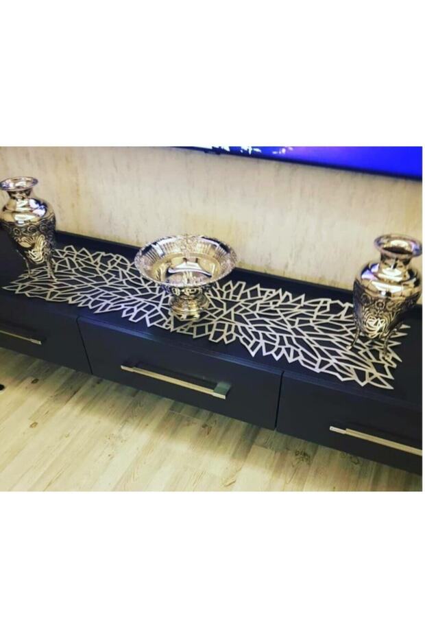Runner/tablecloth/120x32.5cm)/s.leather Decorative.5 Pieces