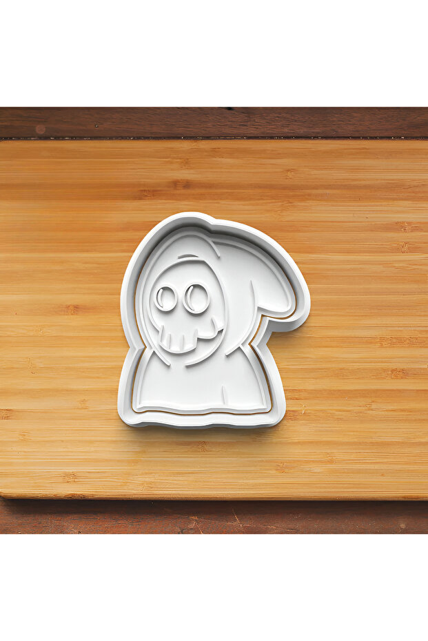 قالب الطين السيراميك الجمجمة المشي - 1