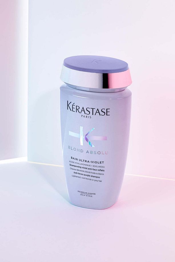 -Blond Absolu Bain Ultra-violet Parlak Sarı ve Gri Saçlar İçin Şampuan 250 ml/562345636 - 4