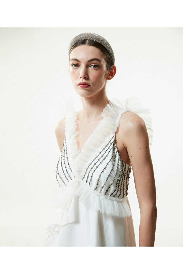 Rochie de damă albă - 6