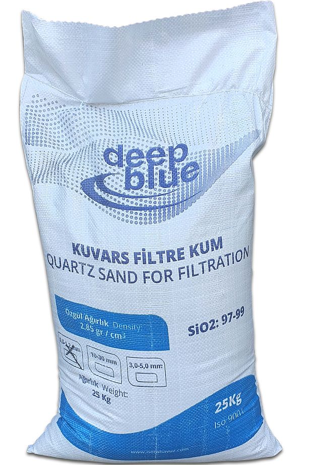 HAVUZ KUM FİLTRESİ KUVARS KUM 1-3 mm 25 KG - Reform Havuz Market - 1