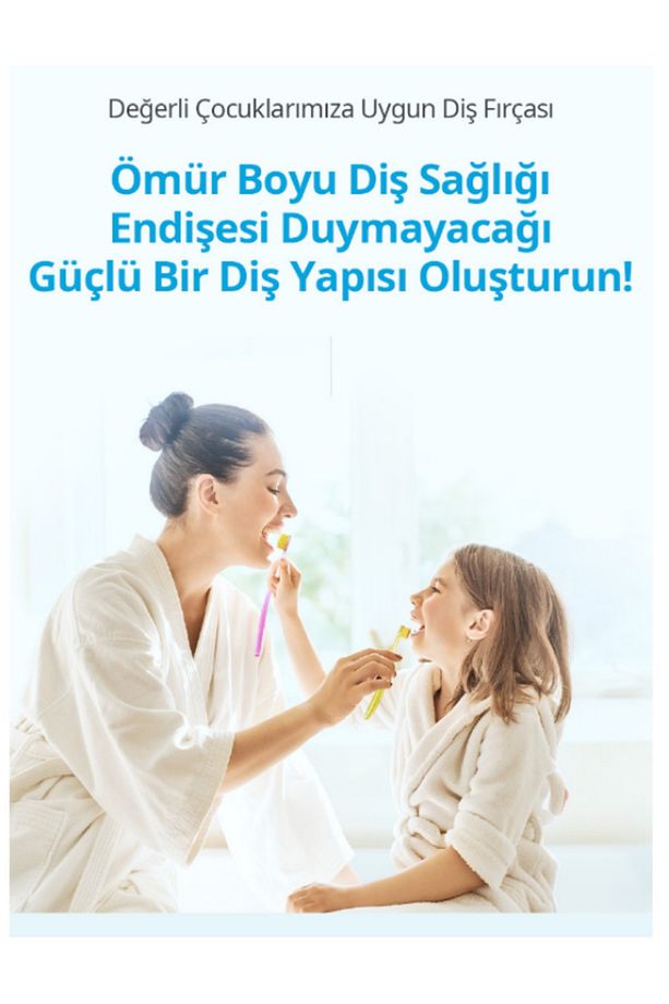 DİŞ FIRÇALAMAYI İLK DEFA DENEYİMLEYEN ÇOCUKLARA ÖZEL 8 ADET FIRÇA - 7
