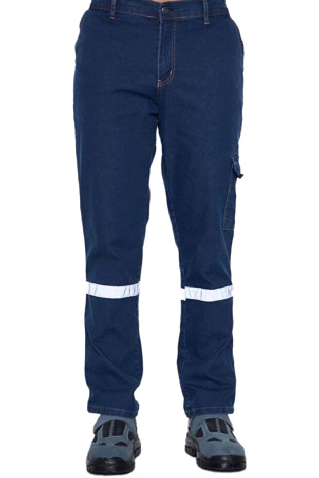 Reflektörlü Kot İş Pantolonu - 3