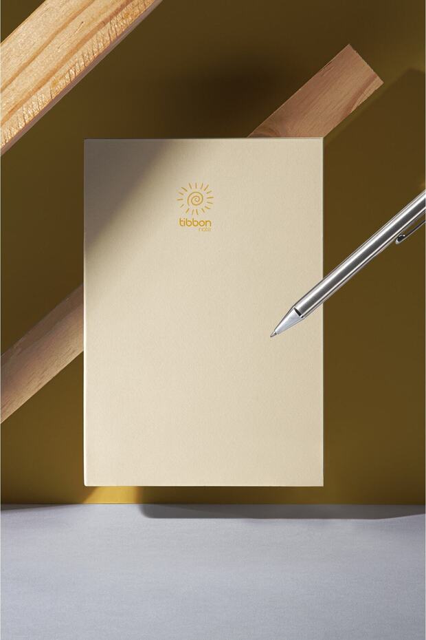 Note Defter Dikişli 3 Lü Set Sarı 36 - 4