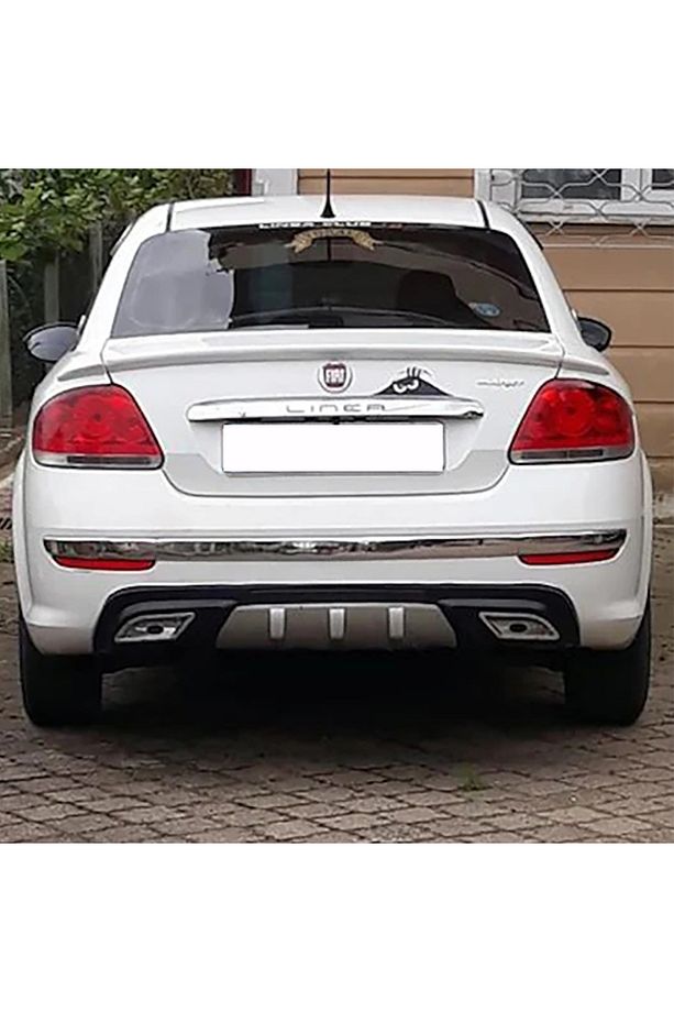 Fiat Linea Difüzör Difizör Gri + Kare Egzoz Görünüm C Tip - 3