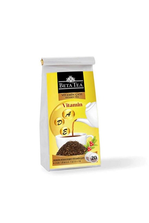 A-D-E VİTAMİNLİ DEMLİK POŞET ÇAY 20*2,5 GR - 1