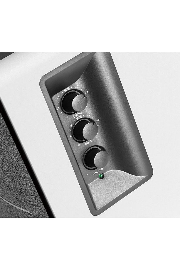 Aktivbox Edifier Studio R1280T 2.0 beyaz/gümüş yüksek kaliteli ve güçlü 2.0 hoparlör - 6