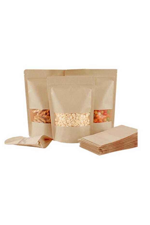 Doypack Kilitli Poşet 16x27cm 100 Adet - 2