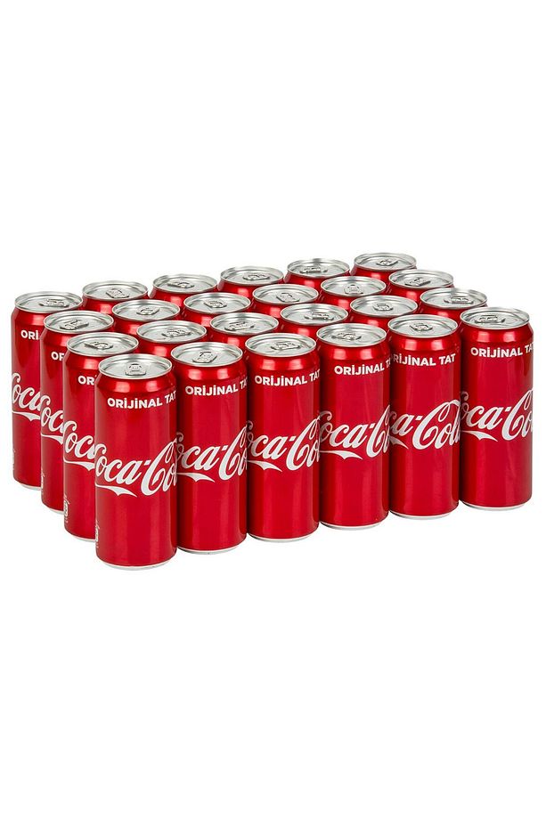Kutu Kola 330 ml 24 Adet Coca Cola 330ml 24'lü - 1