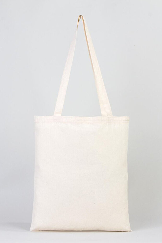 Raw Cloth Bag 35X40Cm, 100% Cotton, Shoulder Bag