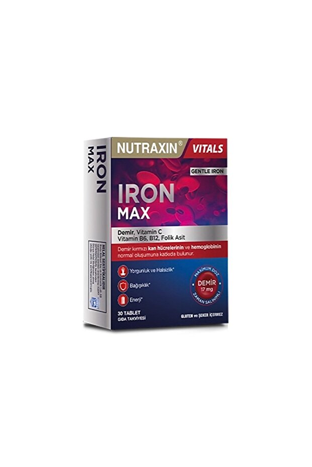 Iron Max 17 Mg 30 Tablet - 1
