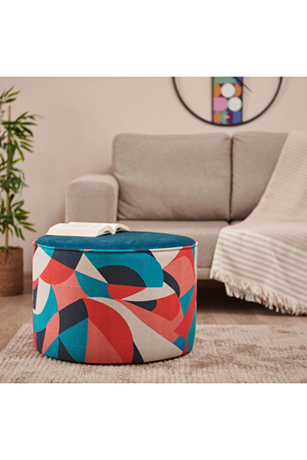 Efes Puf - Renkli - 1