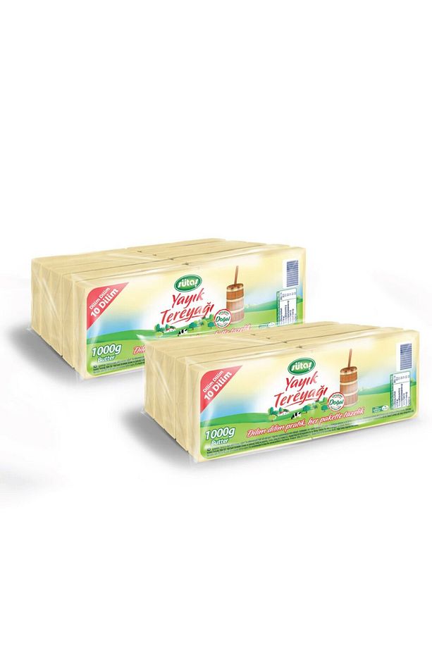 Dilimli Yayık Tereyağı 1000 g x 2 adet - 1