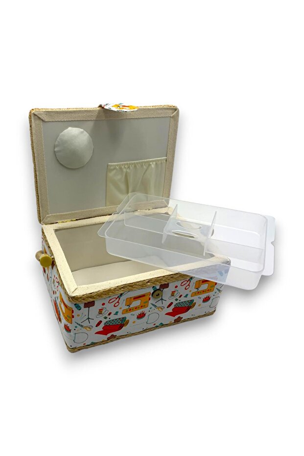 DİKİŞ KUTUSU DESENLİ NO:13400 - 3