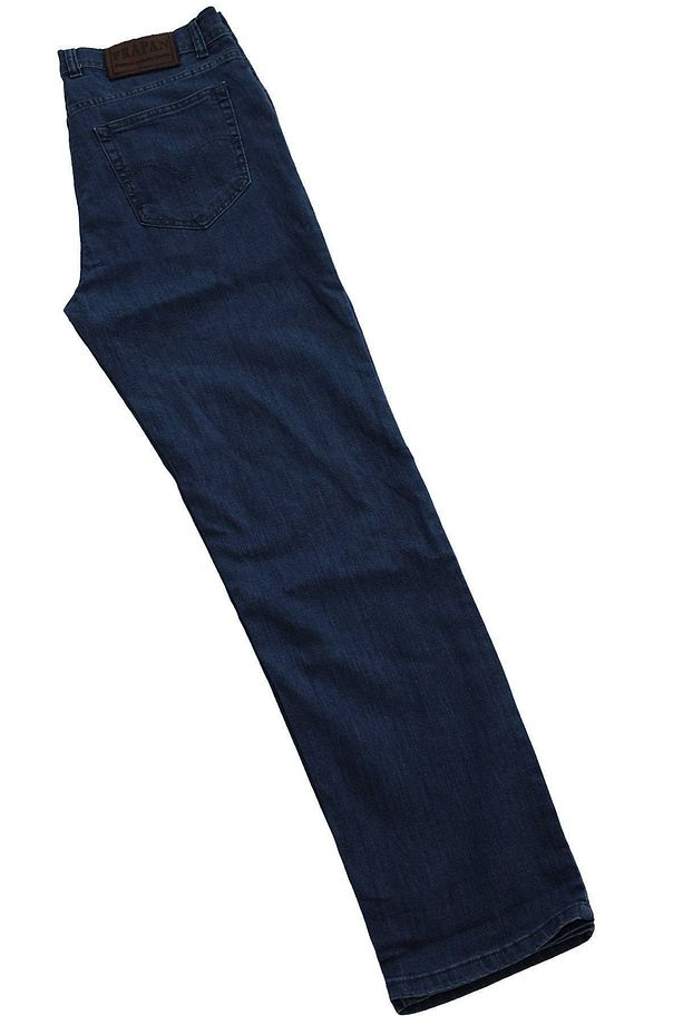 Erkek Regular Fit Yüksek Bel Kot Pantolon - 1