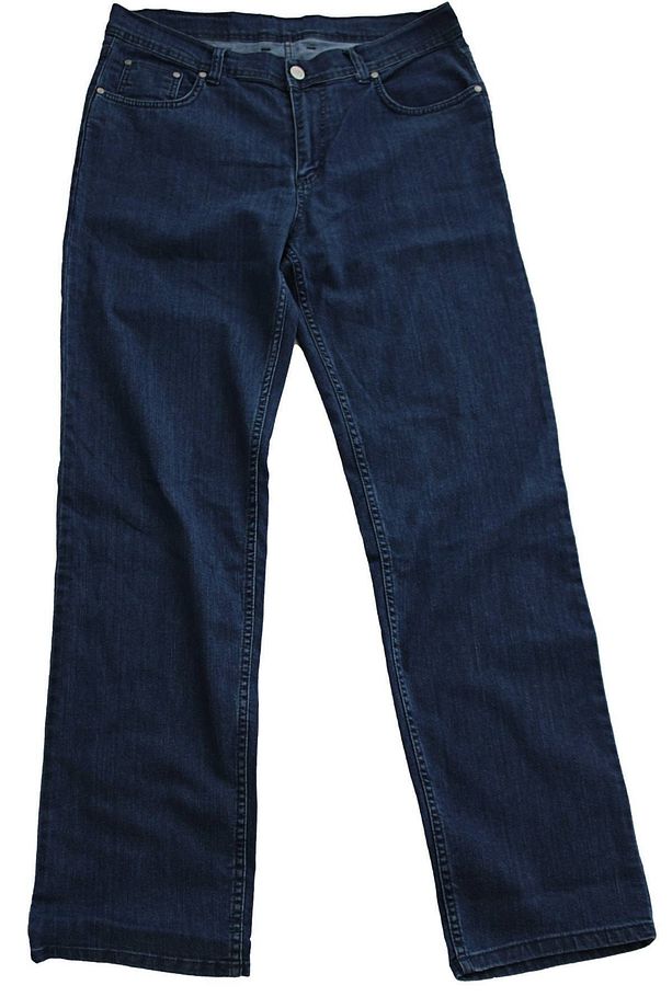 Erkek Regular Fit Yüksek Bel Kot Pantolon - 2
