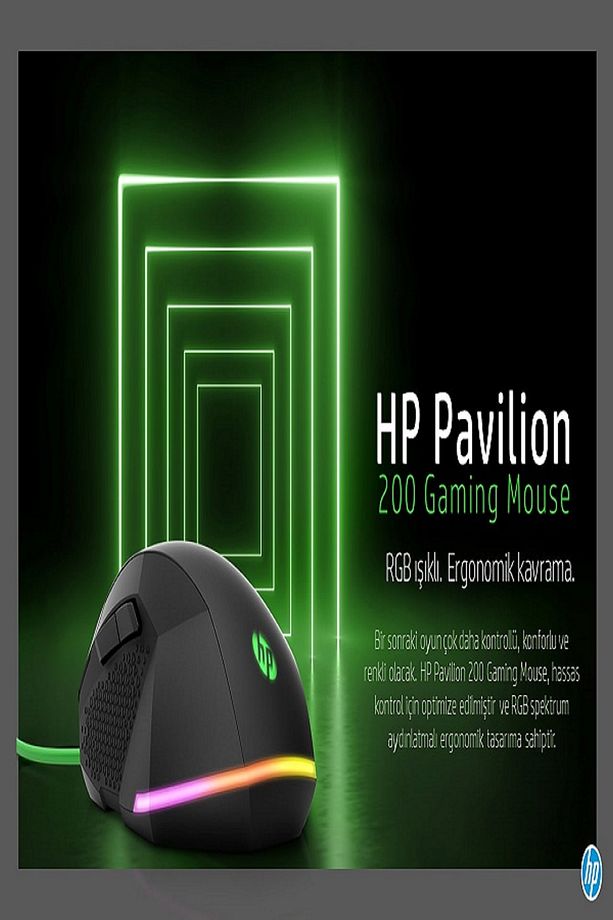 Pavilion Gaming 200 Oyuncu Mouse 5JS07AA - 4