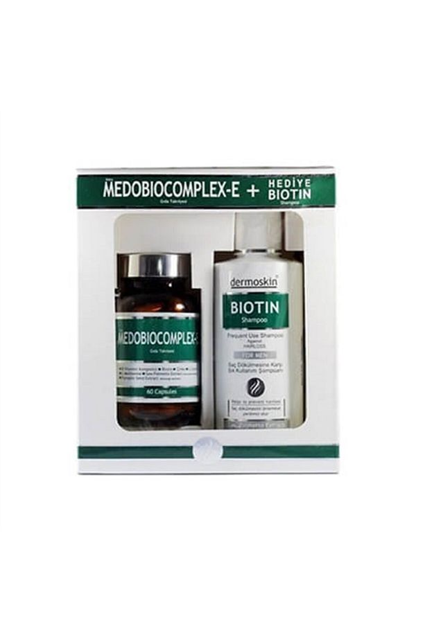 Medobiocomplex-e 60 Kapsül (erkek) & Hediye Biotin Şampuanı 200 ml - 1