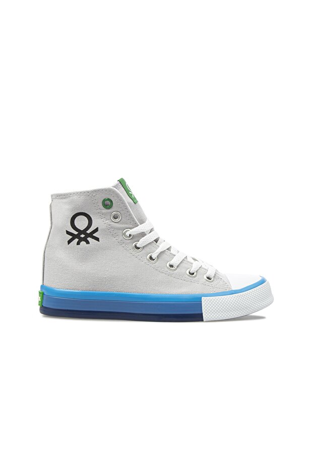 حذاء رياضي للنساء، باللون الرمادي