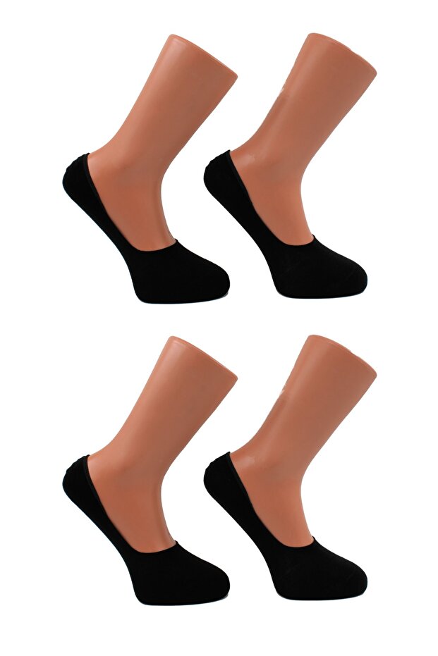 Kadın 4'lü Bambu Babet Çorabı - 3