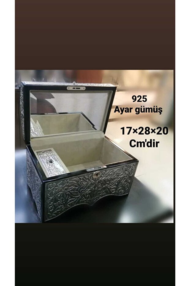 925 Ayar Gümüş, Mücevher Sandığı