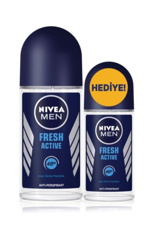 Men Fresh Active Roll On 50 Ml + Roll On 25 Ml - 1