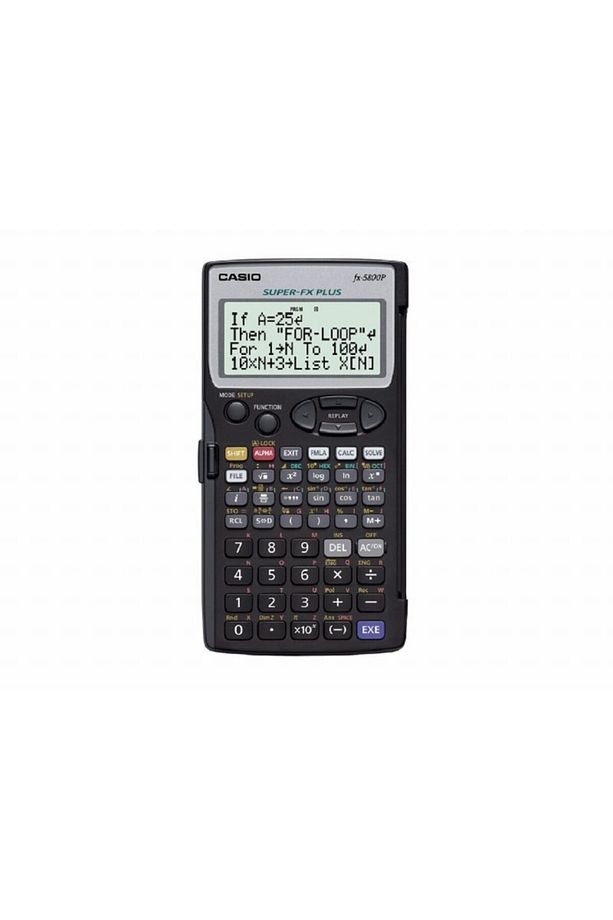 Programlanabilir Bilimsel Fonksiyonlu Hesap Makinesi Fx-5800p - 1