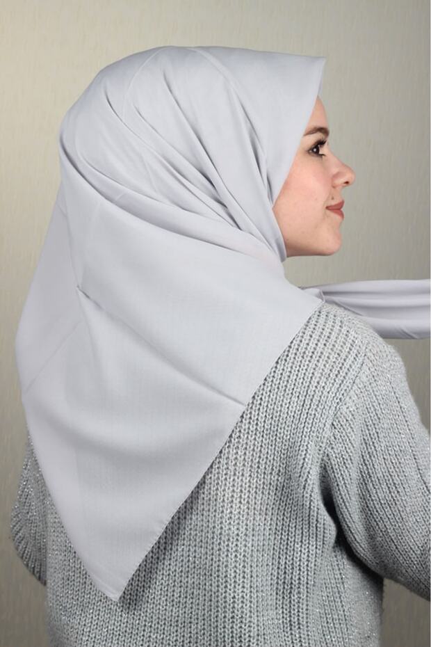 Solid Color Chiffon Scarf - Pattern-01 - Color-03