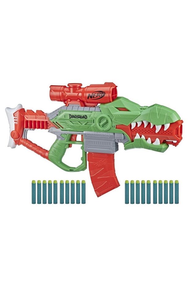 Dinosquad Rex-rampage Motorized Dart Blaster F0807 - 1