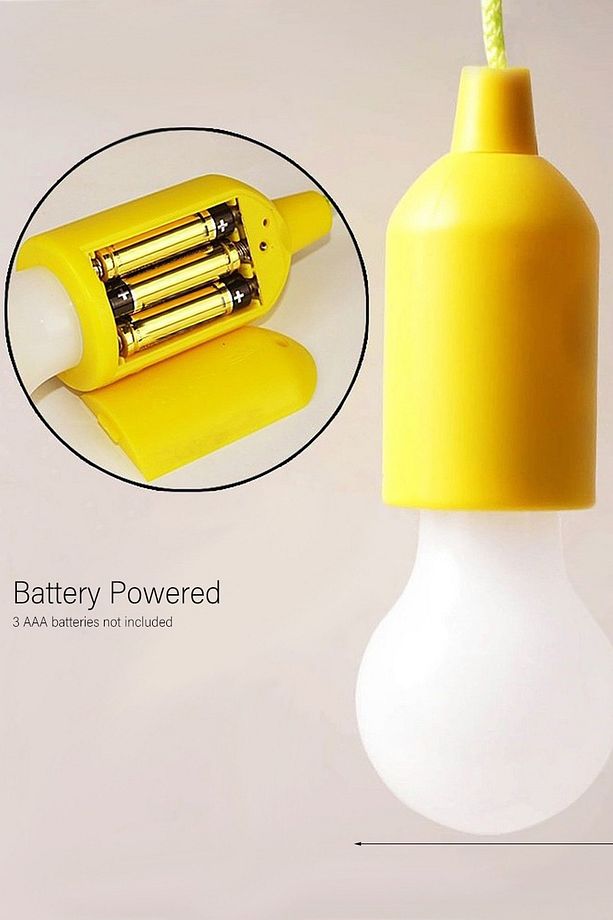Çek Yak Ipli Askılı Kamp Lambası Iç Ve Dış Mekan Led Lamba 100cm Jb005 - 4