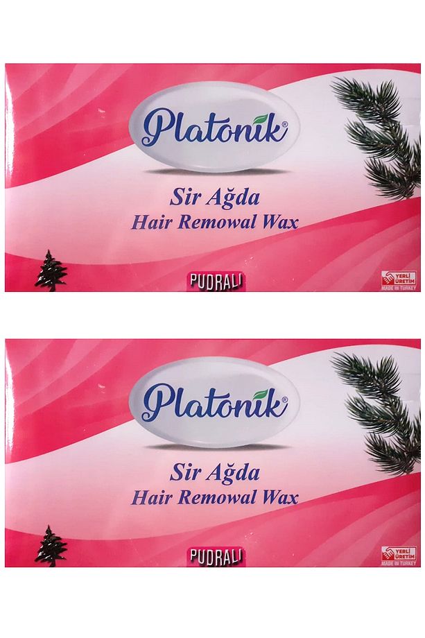 Pembe Pudralı Kalıp Ağda 400 gr 2 Adet - 1