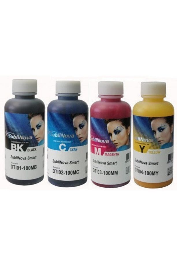 Süblimasyon Inktec Mürekkep Sublinova 4x 100ml Set - Epson L1110 Uyumlu. - 1