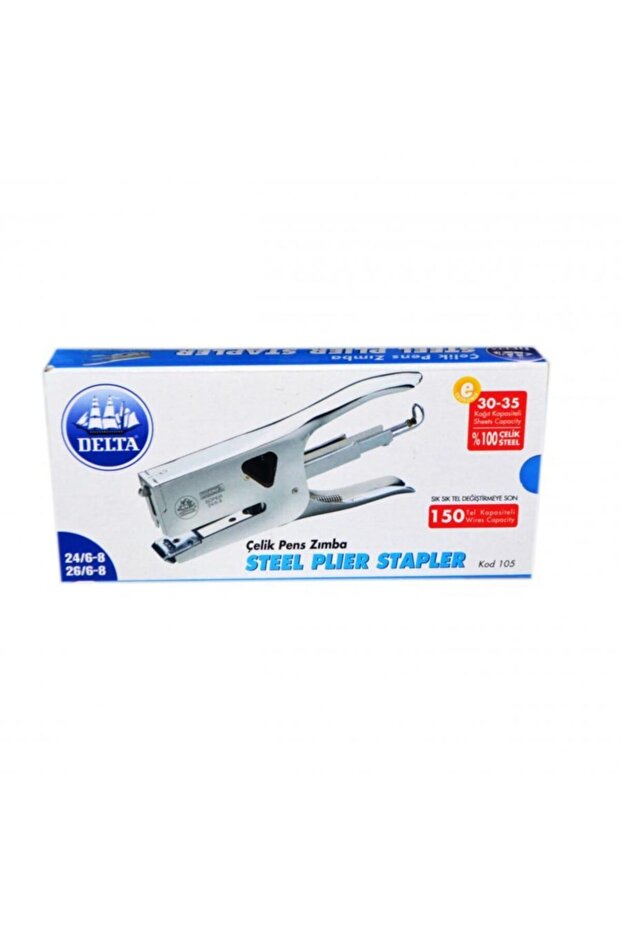 105 Çelik Pens Zımba Makinesi (24/6-24/8 ZIMBA TELİ) 05.01.sd05.0003 - 1