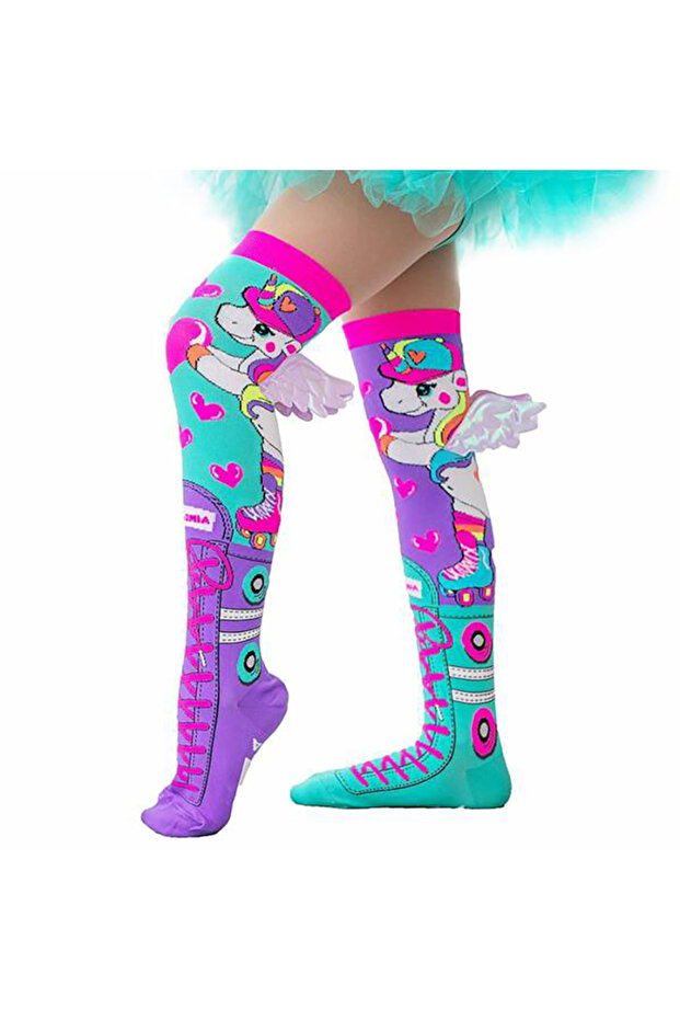 KANATLI SKATERCORN ÇORAP - 2