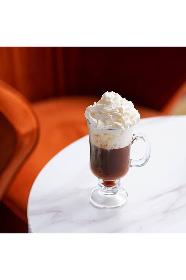55141 Irish Coffee 6 Adet Kulplu Latte, Sıcak Şarap, Sıcak Çikolata Bardağı - 3