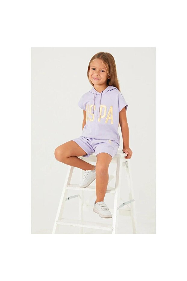 US POLO ASSNGIRL'S SHORTS SET US1417-4