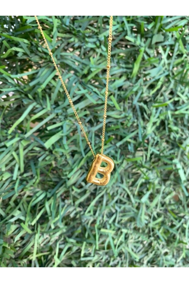 B Harfli Balon Kolye - 1