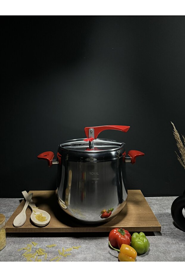 Stainless Steel Pressure Cooker 13 Lt