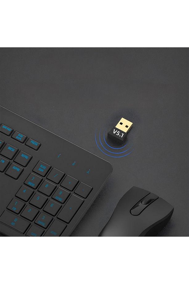 Mini Bluetooth Adaptör V5.0 Usb Bluetooth 5.0 Bluetooth Aparatı Çevirici Gamepad Kablosuz Aparat - 3