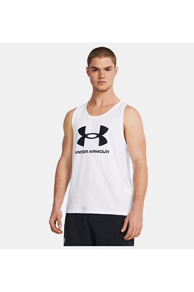 Men's Ua Sportstyle Logo Tank Top 1382883-100
