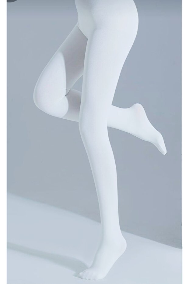 Daymod Girl's White Pantyhose Mycro 50 Den